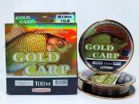 สายเอ็นโหลด GANGROU GOLD CARP ความยาว 100 เมตร ขนาด 6-8-12-15 LB