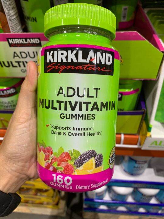 KIRKLAND SIGNATURE ADULT MULTIVITAMIN GUMMIES 1/160CT Lazada PH