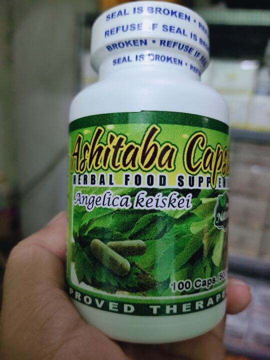 ASHITABA Herbal (500mg/100 Capsules) | Lazada PH