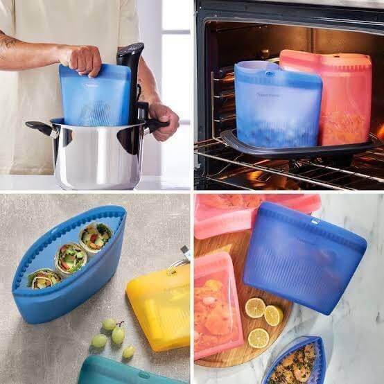 Tupperware Ultimate Silicone Bag Set Lazada PH