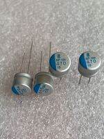 คาปาซิเตอร์ 470UF 10V  470UF 10V (10ชิ้น) ขนาด7x10mm. 470UF 10V 470UF 10V  470UF 10V ตัวสีเงินแถบสีฟ้าสินค้าใหม่ของดีในไทยพร้อมส่ง