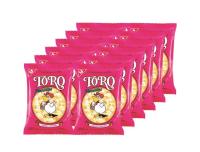 TORO Caramel Popcorn TORO โตโร ปาร์ตี้ รุ่น5บาท ขนาด 25กรัม *12ซอง