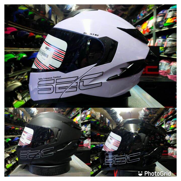 SEC REVOLT V2 MODULAR HELMET DUAL VISOR Lazada PH