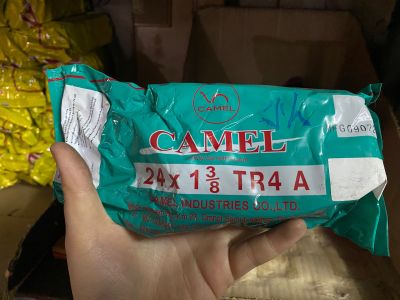 ยางในจักรยาน(camel)24*13/8 TR4 A