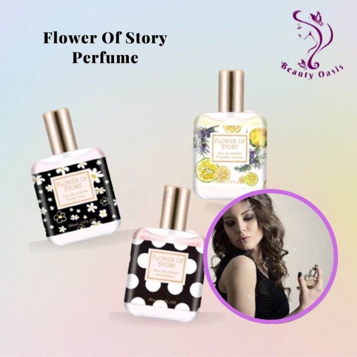 Flower Of Story Lady Perfume Fragrance 30ml Minyak Wangi Gift ...