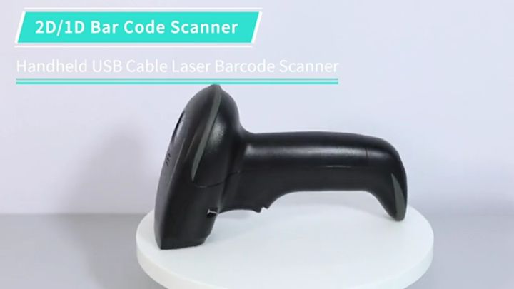 Unideeply Mj2290 1d 2dqr Wired Bar Code Scanners Readers Usb Cable Barcode Handheld Retails 7877