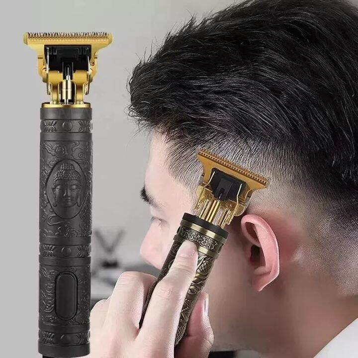 Hair Trimmer Electric Shaver Barber Salon Use Low Noise Cordless Hair Cutter Lazada