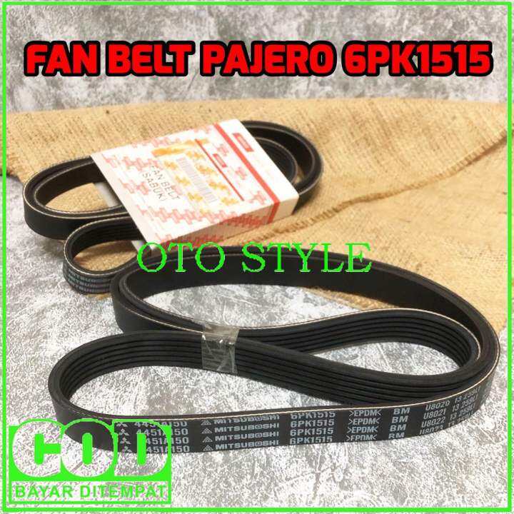 TALI KIPAS PAJERO 6PK1515 FAN BELT PAJERO VAN BELT V BELT PAJERO