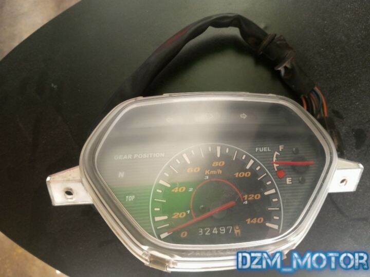 spido speedometer kilometer honda supra x 100 lama old original copotan