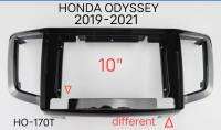 หน้ากากวิทยุHONDA ODYSSEY ปี2019-2022สำหรับเปลี่ยนจอ android10"บางรุ่นต้องมี CanBus control AC/temperature