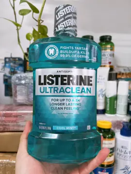 Có bao nhiêu lần sử dụng Listerine trong một ngày là đủ hiệu quả?
