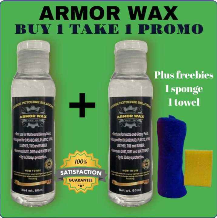 armor Wax buy 1 take 1 Lazada PH
