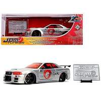 Jada 20th Anniversary Wave 5 JDM Tuners 2002 Nissan Skyline GT-R 1:24 Scale Die-Cast Metal