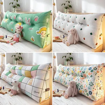 Large Cute Crown Pillow Back Cushion Reading Wedge Pillow Bedside