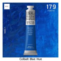 สีน้ำมัน Winsor and Newton 200 ml ( เบอร์ 15 ) สี 179 Colbalt Blue Hue