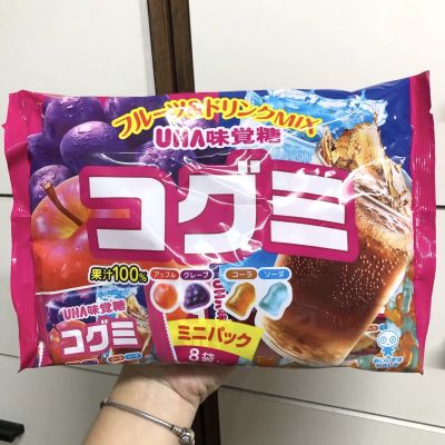 UHA Kogumi Gummy ยูเอชเอ เยลลี่รสผลไม้และโซดาญี่ปุ่น