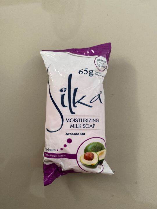 Silka Moisturizing Milk Soap Avocado Oil 65g Lazada PH