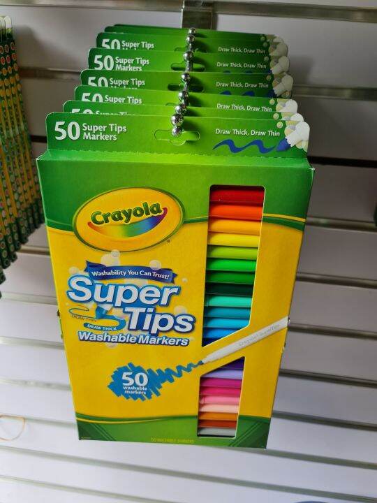 Crayola Super Tips 50 Colors Lazada Ph