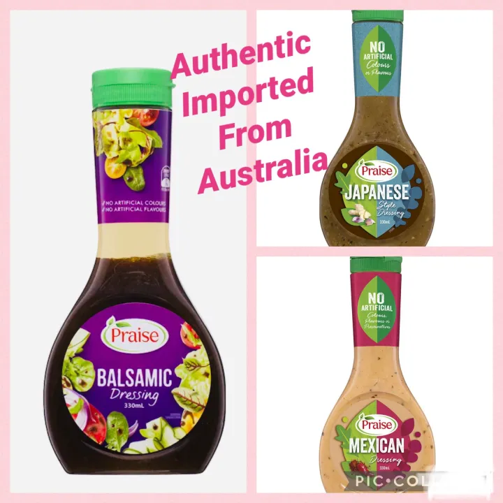 Praise Dressings Balsamic 330ml Lazada PH