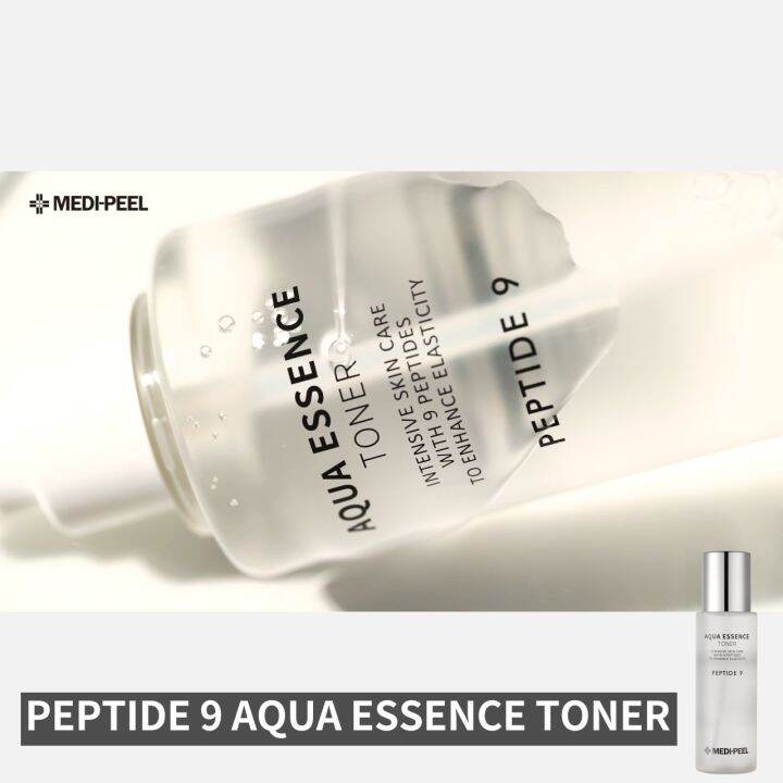 MEDIPEEL Peptide 9 Aqua Essence Toner 250ml (Toner, Facial Toner ...