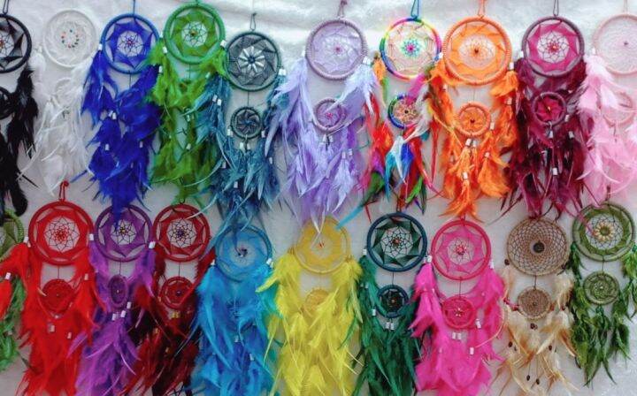 Dreamcatcher Vòng Đuổi Bắt Giấc Mơ Size Đại 20*55Cm 3 Tầng | Lazada.Vn