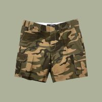 bank’s New Camo Shorts Japanese Cotton กางเกงขาสั้น กางเกงขาสั้นลายทหาร ขาสั้นคาร์โก้