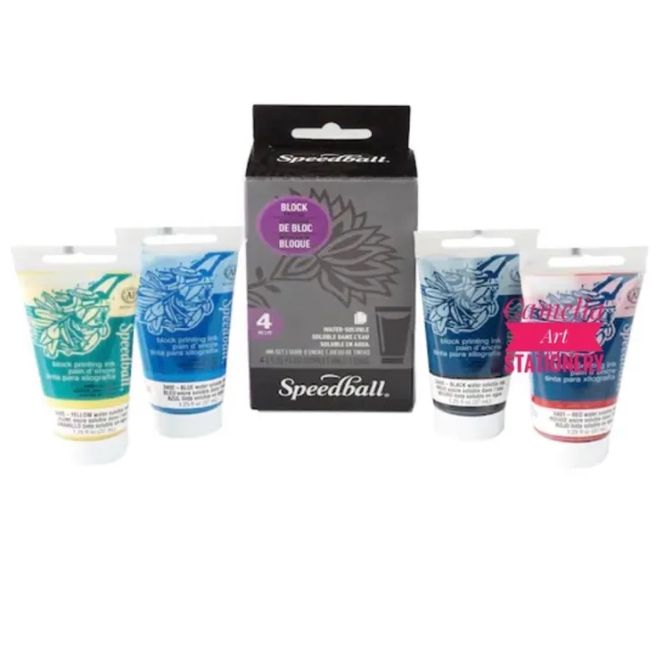 Speedball Basic Block Printing Ink Set🔥Offer🔥 Lazada