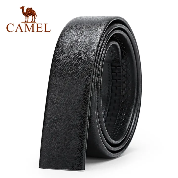 Cameljeans Genuine Headless Cow Leather Belt Men's Korean Automatic