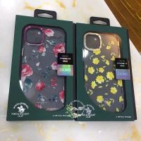 เคสใสขอบกล้องนูนพิมพ์ลายดอกไม้รุ่น14/14pro/14plus/14pro maxพร้อมส่ง