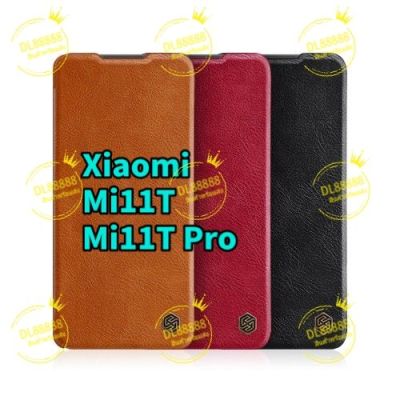 ✨พร้​อมส่งใน🇹🇭✨เคสหนังฝาพับQIN For Xiaomi Mi 11T Pro /  Mi11T / Mi11T Pro / Mi11TPro / Mi 11 Lite / Mi11Lite / Mi11 Lite Nillkin QIN Leather Case