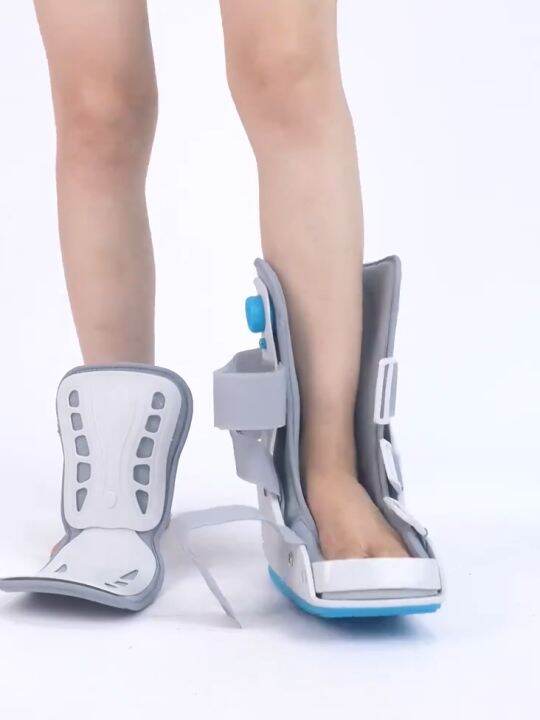 Medical heel boot ankle joint fracture fixed support recovery shoes after ankle fracture