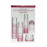 เซ็ตหน้าขาวกระจ่างใส Clarins total brightening program 5pcsช่วยฟื้นบำรุงผิวของคุณให้เปล่งปลั่งเป็นธรรมชาติ