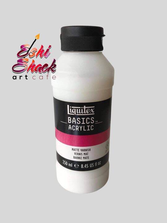 Liquitex Basics Acrylic Matt Varnish 250ml Lazada PH