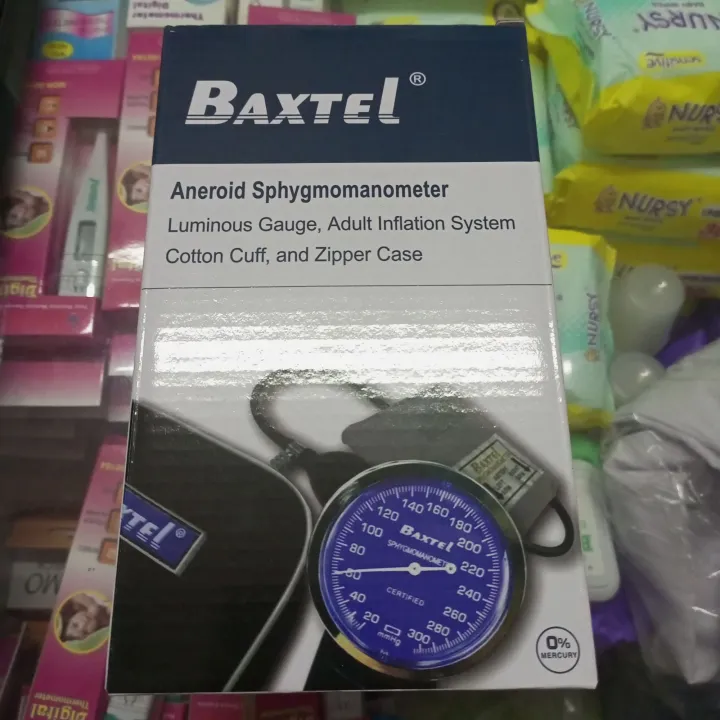 BAXTEL SPHYGMOMANOMETER Lazada PH