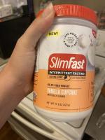Slimfast intermittent fasting Vanilla cupcake