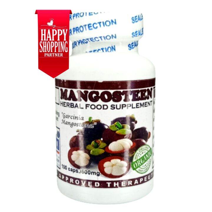 Mangosteen Capsule Food Supplement 100 Capsules 500mg Lazada PH