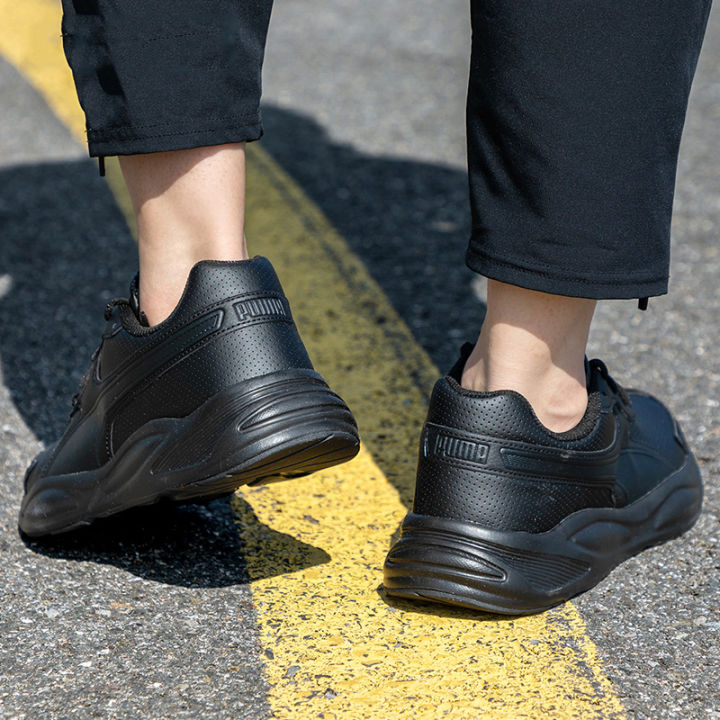 puma-รองเท้าวิ่ง-puma-รองเท้าผู้ชายรองเท้าผู้หญิงรองเท้าลำลองเบาสบายสีดำซามูไรแบบใหม่ฤดูหนาวรองเท้ากีฬาผ้าตาข่ายผู้ชาย