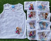 เสื้อกล้ามเด็กหญิง 1แพ็ค 5 ตัว  เสื้อซับใน น้อง3ปี-10ปี เสื้อกล้ามยาว Elsa Pony  พร้อมส่ง