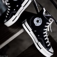 CONVERSE CHUCK 70 PLUS CANVAS HI BLACK