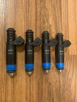 4X Top feed DEKA High performance 60mm ev1 1500cc E85 High impedance Flow matched fuel injector หัวฉีด