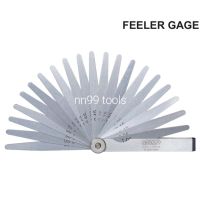 ฟิลเลอร์เกจ 4นิ้ว 17ใบ 0.02-1.00มม Feeler Gage 4" (100mm) INSIZE 4602-17 ฟิลเลอเกจ