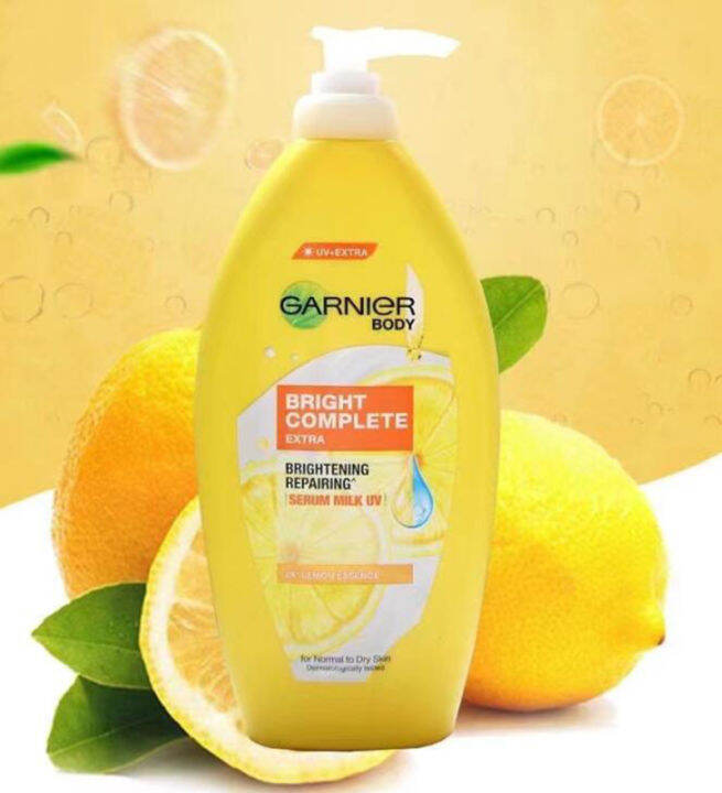 Garnier Bright Complete Body Lotion Whitening Lotion Repairing Serum Brightening Moisturizing