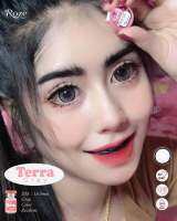 Terra gray รุ่นเทาขอบตาคมหวาน ตาโต 14.8 Roze lens