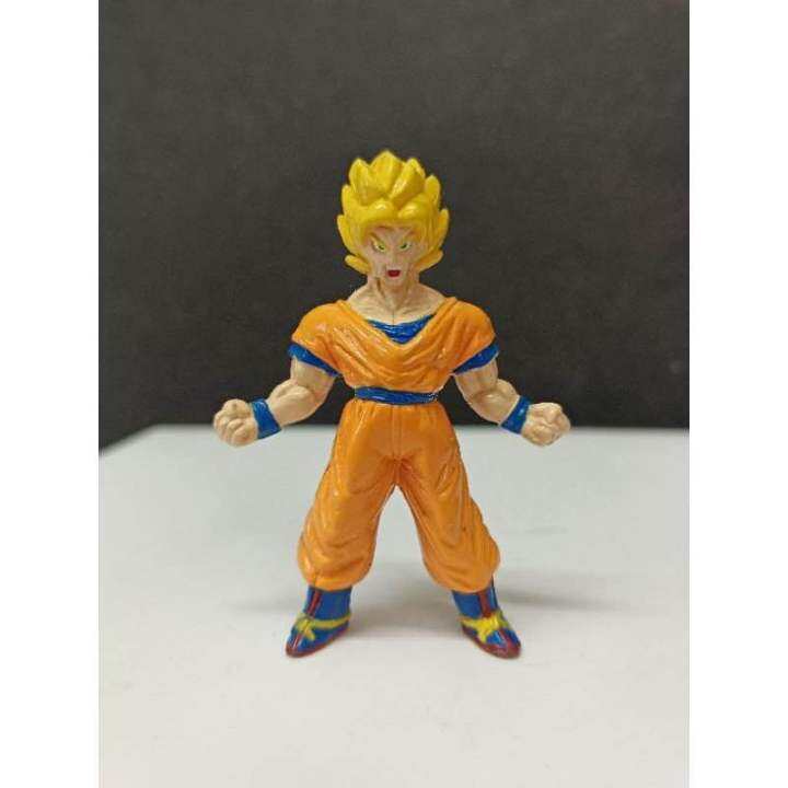 Vintage Dragon Ball Z DBZ Super Saiyan Goku Mini Action Collectible ...