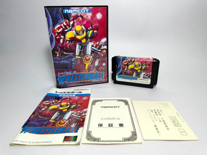 ตลับแท้-mega-drive-japan-md-wrestleball