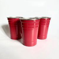 แก้ว แก้วแดง แก้วปาร์ตี้ RED CUP PARTY (เนื้อสแตนเลส)