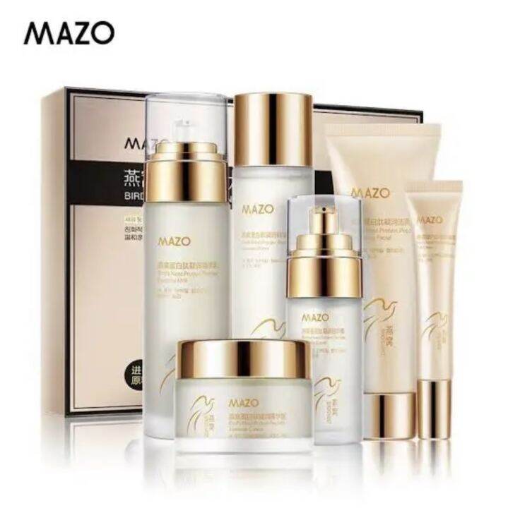 MAZO BIRD’S NEST COLLAGEN PROTEIN PEPTIDE SKIN CARE SET for Maintenance