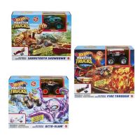 Hot Wheels Monster Trucks Playset ชุดเครื่องเล่นฮอทวีล มอนเสตอร์ทรัค รุ่น GYL09