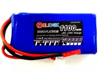 แบต lipo Helicox 7.4v 2s ความจุ 1100mm ก้อนเล็ก แบตลิโพ