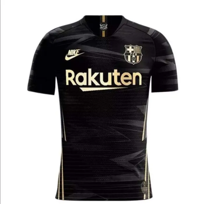 rakuten football jersey black
